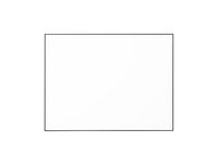 Whiteboardtavla ARCHYI 90x120cm sv. ram