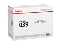 Toner CANON Toner CRG 039 Svart