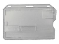 Korthållare Reko 5 transparent liggande