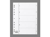 Plastregister A4 1-5 vit