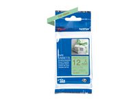 Tape BROTHER Tze-RM34 12mm Guld på M-Grö