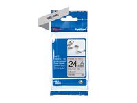 Tape BROTHER Tze-R951 24mm Guld på Silv.