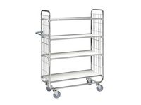 Hyllvagn 4 plan lätt 1200