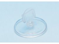 Skylthållare rund fot, transp. 10/FP