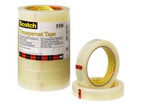 Kontorstejp SCOTCH 550 transp. 66mx19mm