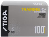 Bordtennisboll STIGA Training vit 100/FP