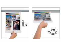 Klämlist JALEMA Grip 900 mm silver