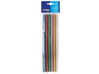 Limstänger 11mm sorterade färger 6/fp