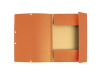 Gummibandsmapp EXACOMPTA 3-kl ECO orange