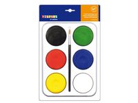 Färgblock 57mm i palett 6 färger