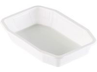 DUNIform 1-f PP 840ml vit 328/FP