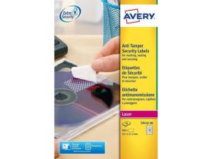 Etikett AVERY 45,7x21,2mm vit 960/FP