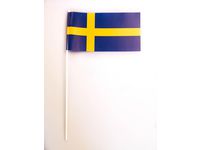 Svenska flaggan på pinne 50/fp