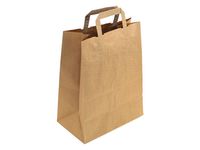 Bärkasse papper 26L brun 200/FP