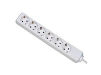 Grenuttag t/Cubic 6 uttag vit