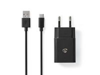 Laddare Vägg NEDIS 2.4 A USB-C 1m S