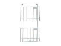 Postfack vägg ut/in silver