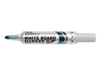 Whiteboardpenna PENTEL Maxiflo rund grö