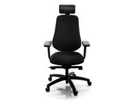 Kontorsstol Surf Synkron svart m armstö