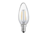 LED-lampa Kronljus E14 230V Klar 40W