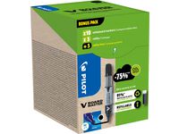 Whiteboardpenna PILOT GP svart 10+10/FP