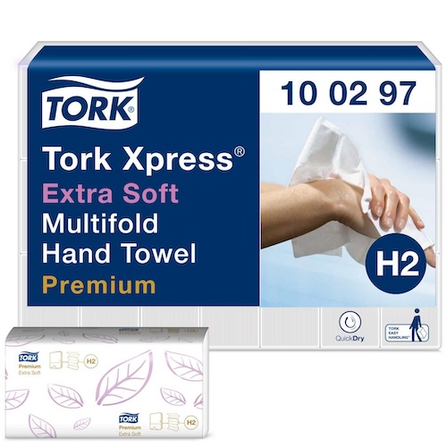 Handduk TORK Premium H2 Xpress 2100/fp