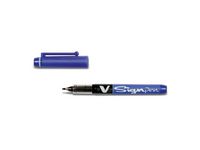 Fiberpen PILOT V-Signpen blå