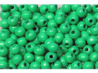 Träpärla 10 mm grön 200/fp