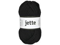 Ullgarn Jette 50g svart