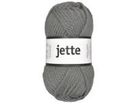 Ullgarn Jette 50g grå,