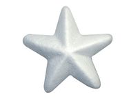 Styroporstjärna 70 mm 25/fp