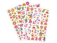 Stickers sagor fjärilar blommor 221/fp