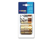 Washitape metallfärg 3mx15mm 6/fp