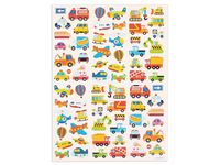 Stickers fordon, 1 ark, 72/fp