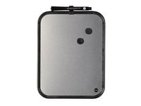 Whiteboardtavla 22x28cm silver