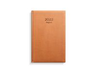 Dagbok konstläder Cognac - 1029
