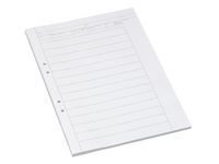Provskrivningsblad A3 linj 18mm 250/FP