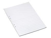 Lösblad A4 1/2 sida linj 14,5mm 500/FP