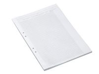 Provskrivningsblad A3 rutat 5x5mm 250/F