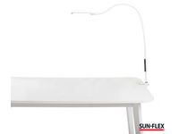 Lampa SUN-FLEX Desklite vit