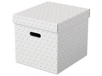 Förvaringsbox ESSELTE Home kub vit 3/FP