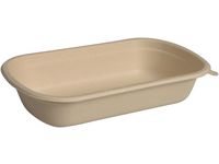Matlåda Take-away Bagasse 1000 ml 125/F