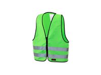 Reflexväst dragkedja Barn XS Grön