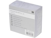 Blockkub 90x90mm vit 500 blad