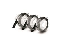 Präglingsband DYMO 9mmx3m svart 3/FP