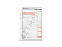 Blankett avlöningskvitto A5 50 bl mkopia