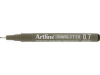 Fineliner ARTLINE EK237 0,7mm svart