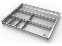 Lådinsats ALBA Meshorg 8 fack grå