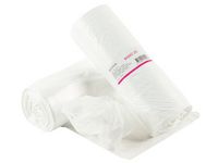 Papperskorgpåse HD 35L 12my vit 100/RL