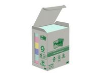 Notes POST-IT 100%recy 38x51 sort.f 6/FP